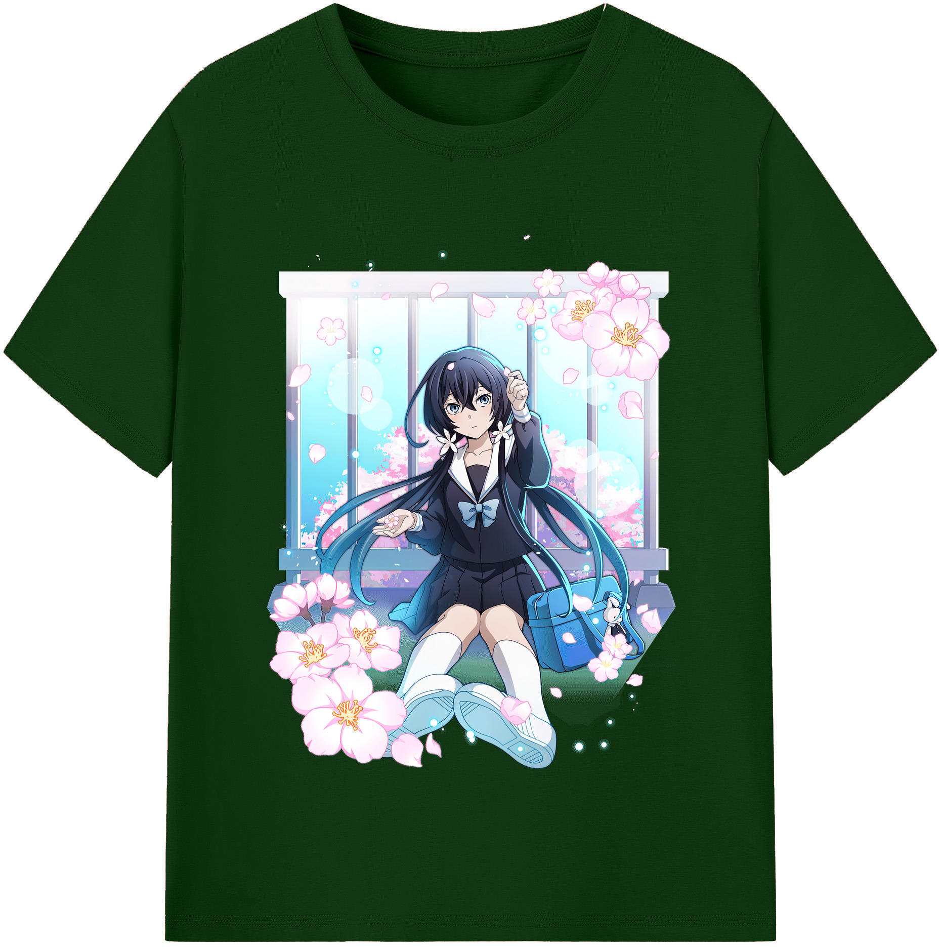 （画像用） 文豪ストレイドッグス Bungo Stray Dogs 綿100％半袖Tシャツ（フロントプリント）
